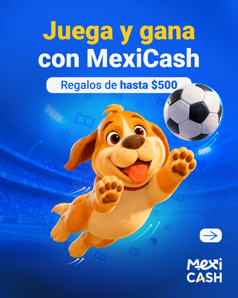 Reto del Cachorro en la app MexiCash: participa y elige tu recompensa