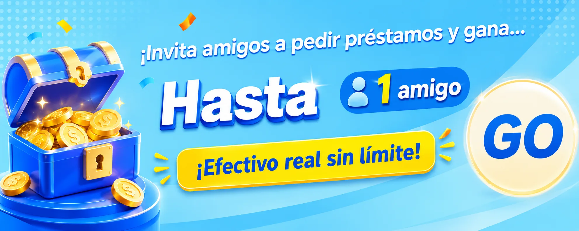Invita amigos a pedir préstamos y gana recompensas con MexiCash.